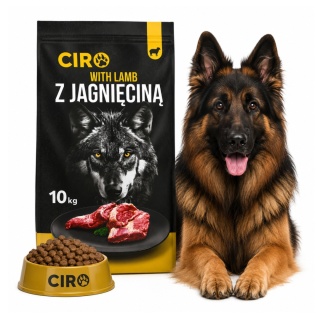 KARMA SUCHA DLA PSA JAGNIĘCINA LAMB ADULT OWCZAREK LABRADOR GOLDEN 10kg