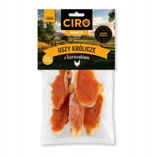 PRZYSMAK DLA PSA Ciro Uszy Królicze z Kurczakiem 100 g Naturalne