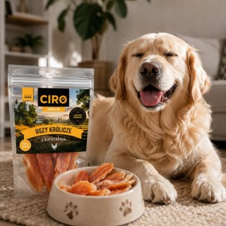 PRZYSMAK DLA PSA Ciro Uszy Królicze z Kurczakiem 100 g Naturalne