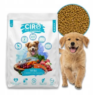 SUCHA KARMA DLA PSA Ciro dla szczeniąt Ryba 5 kg Bezzbożowa Hipoalergiczna