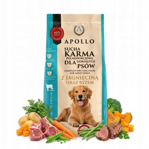 Sucha Karma Dla Psa Z Witaminami Duże Rasy Owczarek 10kg