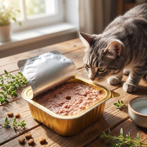 Foremka pasztet dla kota bez GLUTENU z KURCZAKIEM oraz WĄTRÓBKĄ 75% 300g