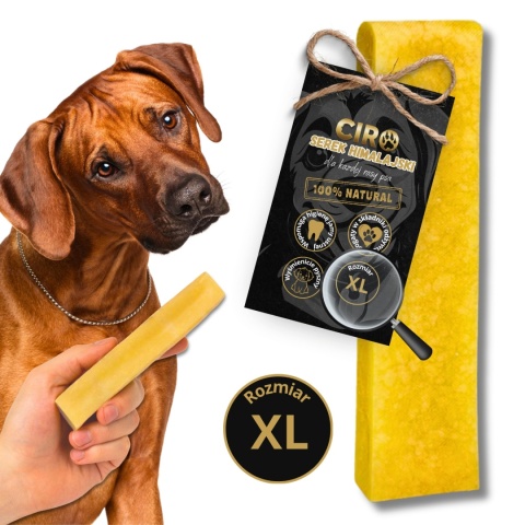 Gryzak z sera himalajskiego 100% NATURALNY GRYZAK rozmiar XL