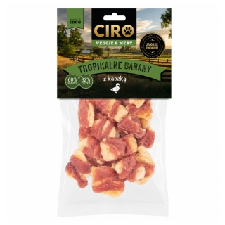 PRZYSMAK DLA PSA Ciro Tropikalne banany z kaczką 100g Bezzbożowe