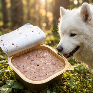 Foremka pasztet dla psa bez GLUTENU z WOŁOWINĄ 75% 300g
