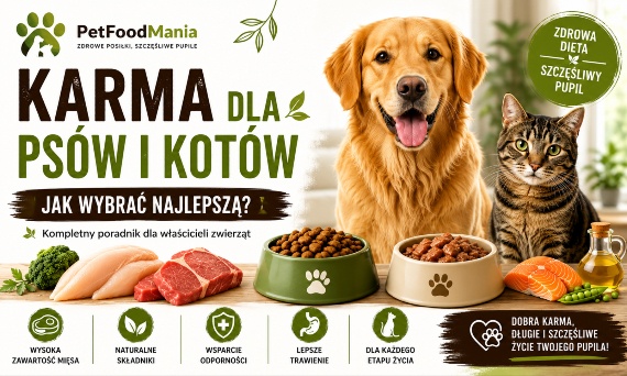 Jak wybrać najlepszą karmę dla psa i kota? Kompletny poradnik dla właścicieli zwierząt